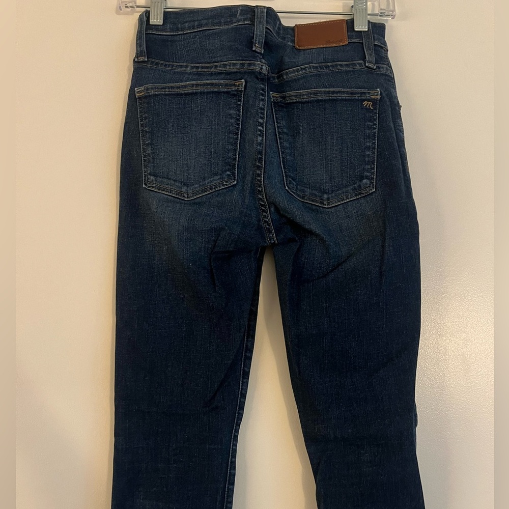 Madewell Dark Wash High-Rise Skinny Jeans - Picture 4 of 4
